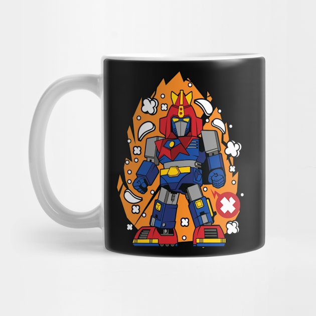 Voltes V by Mecha Design by MechaRon